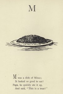 De letter M door Edward Lear